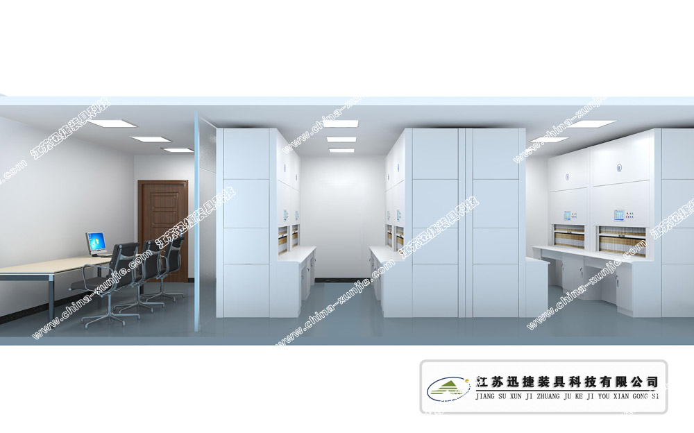 福建省福鼎市某部隊戰(zhàn)計科智能檔案柜